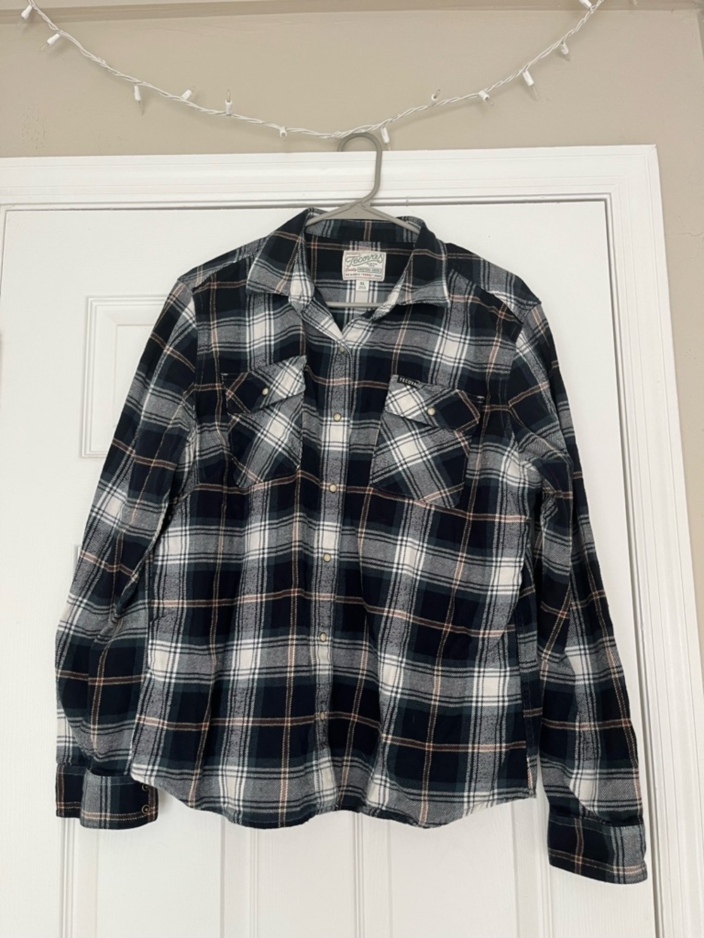 Tecovas Women’s Pearl Snap Long Sleeve Flannel